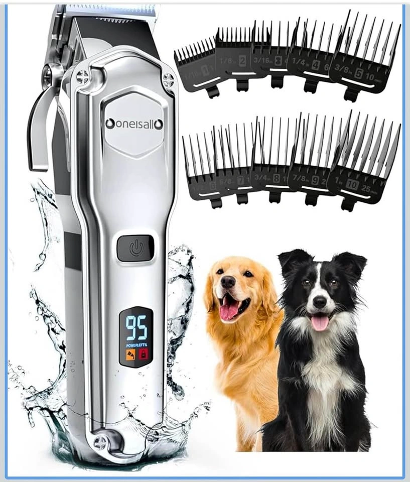 oneisall Dog Clippers for Grooming for Thick Heavy Coats/Low Noi