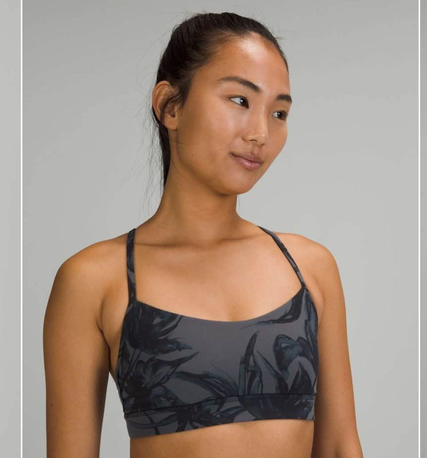 Lululemon Flow Y Bra Nulu Light Support Size 6 - photo 2