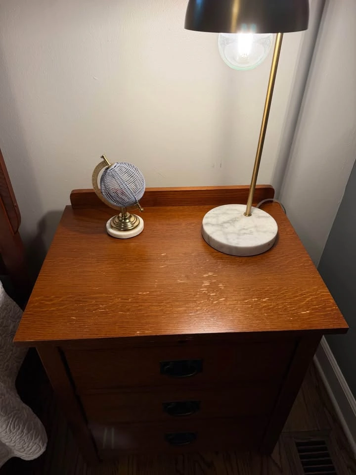 Bassett Furniture Mission Oak 4 pc Queen Bedroom Set - photo 3