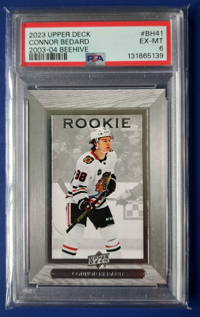 Connor Bedard Rookie - PSA 6 - 2003-2004 Beehive