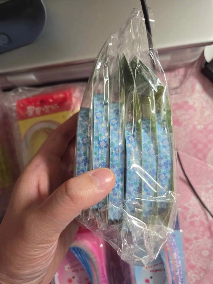 6 Sets Origami Paper Star Strips - photo 4