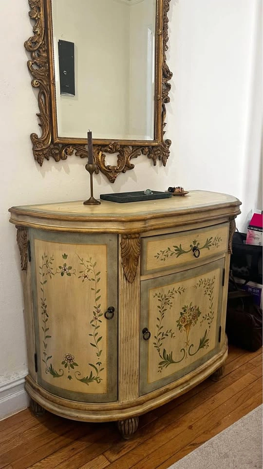Beautiful Console with drawers and shelves for storage (Bay Ridg