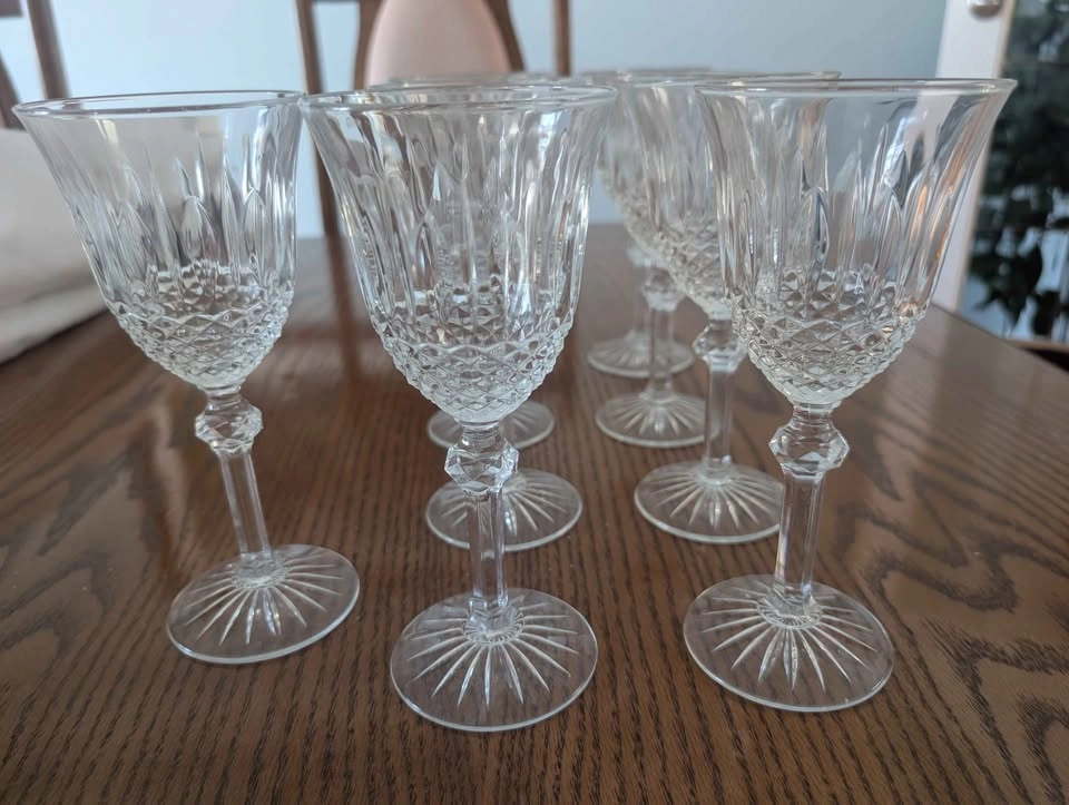 Set of 9 Saint Louis Tommy Red Wine Glasses - photo 2