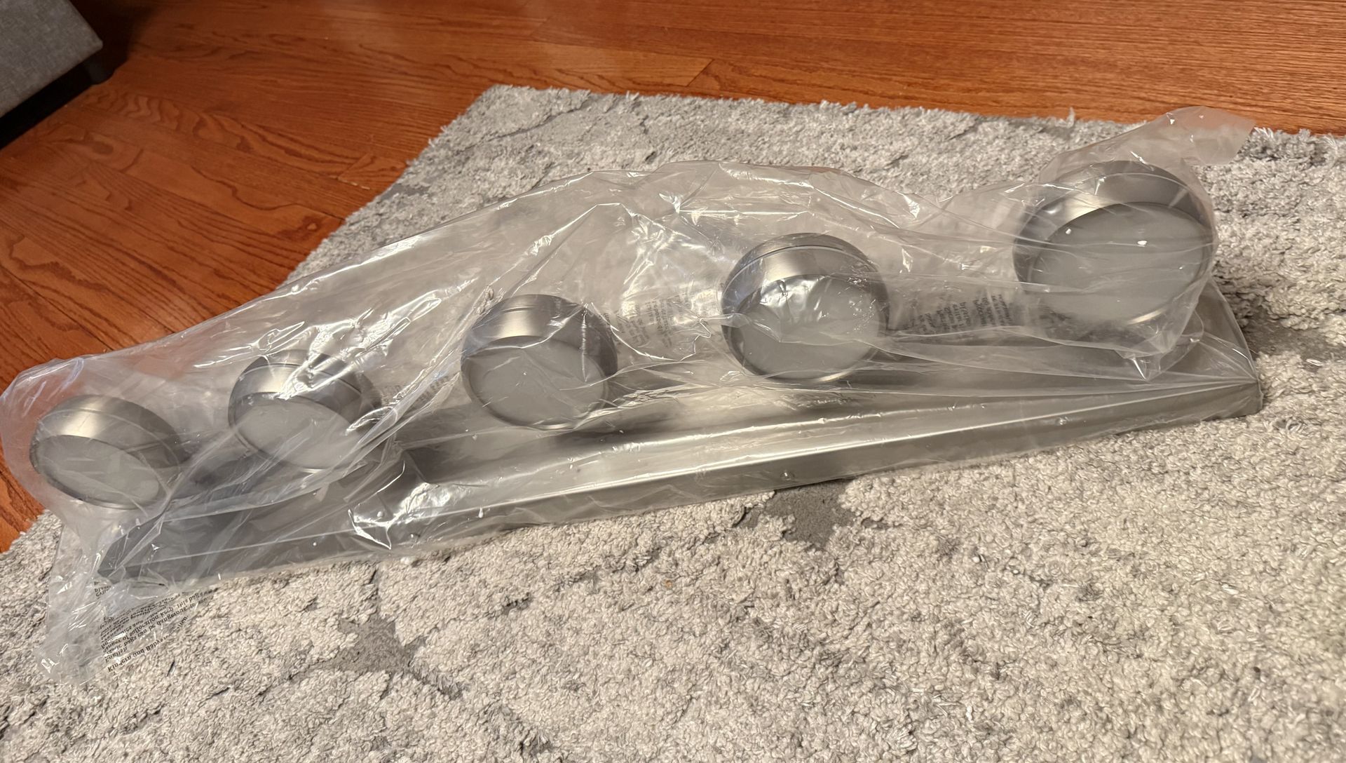35.43 in. 5-Light Nickel LED Bathroom 🥕 Vanity Light - photo 4