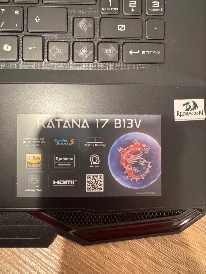 MSI Katana 17 Gaming Laptop – i9 / RTX 4060 – Excellent Conditio - photo 2
