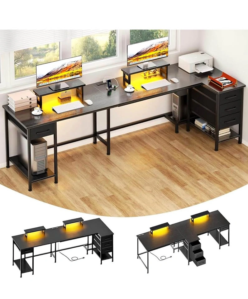 93in 2 Person Desk