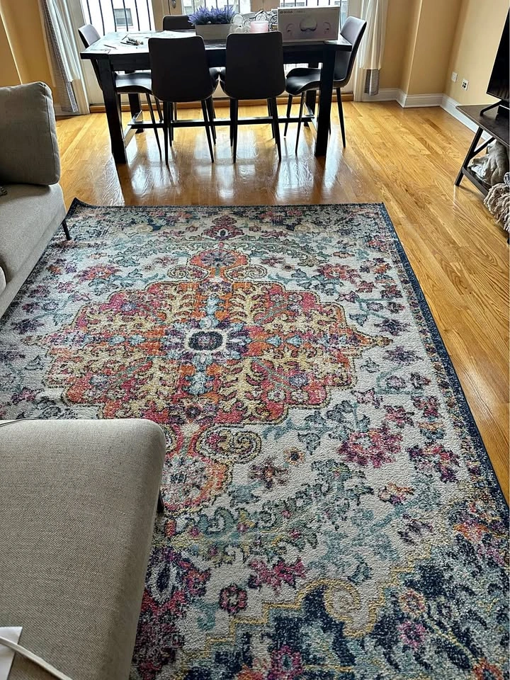 Mandala Indoor Area Rug (6 x 9 ft)