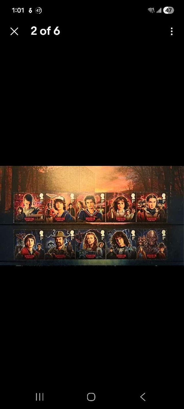 Stranger Things Ltd Edition Character Stamp Pack (10) - photo 2