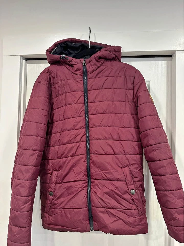 Jack & Jones Burgundy Jacket - Men's Medium