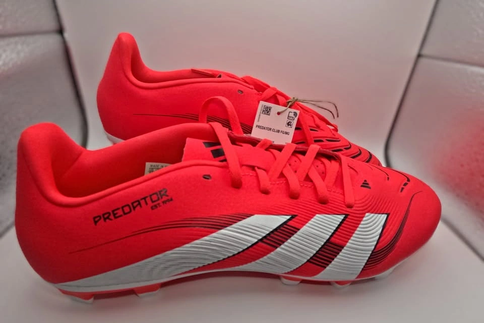 Adidas Predator Club Soccer Cleats FG Size 11