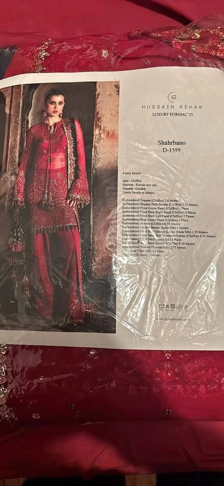 Hussain Rehar Luxury Unstitched