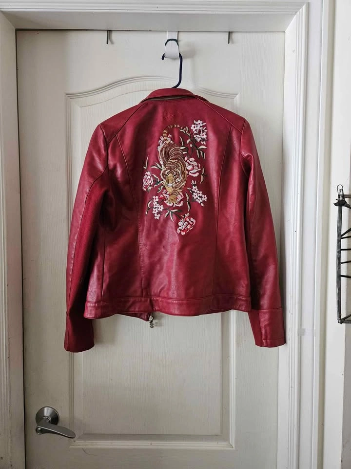 Desigual Vegan Leather A-Frame Jacket - photo 2