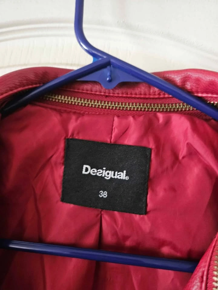 Desigual Vegan Leather A-Frame Jacket - photo 5