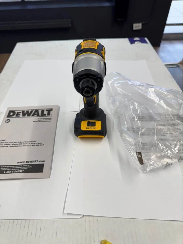 DeWalt dcf845b 20V MAX XR 3-Speed Impact Driver - photo 2