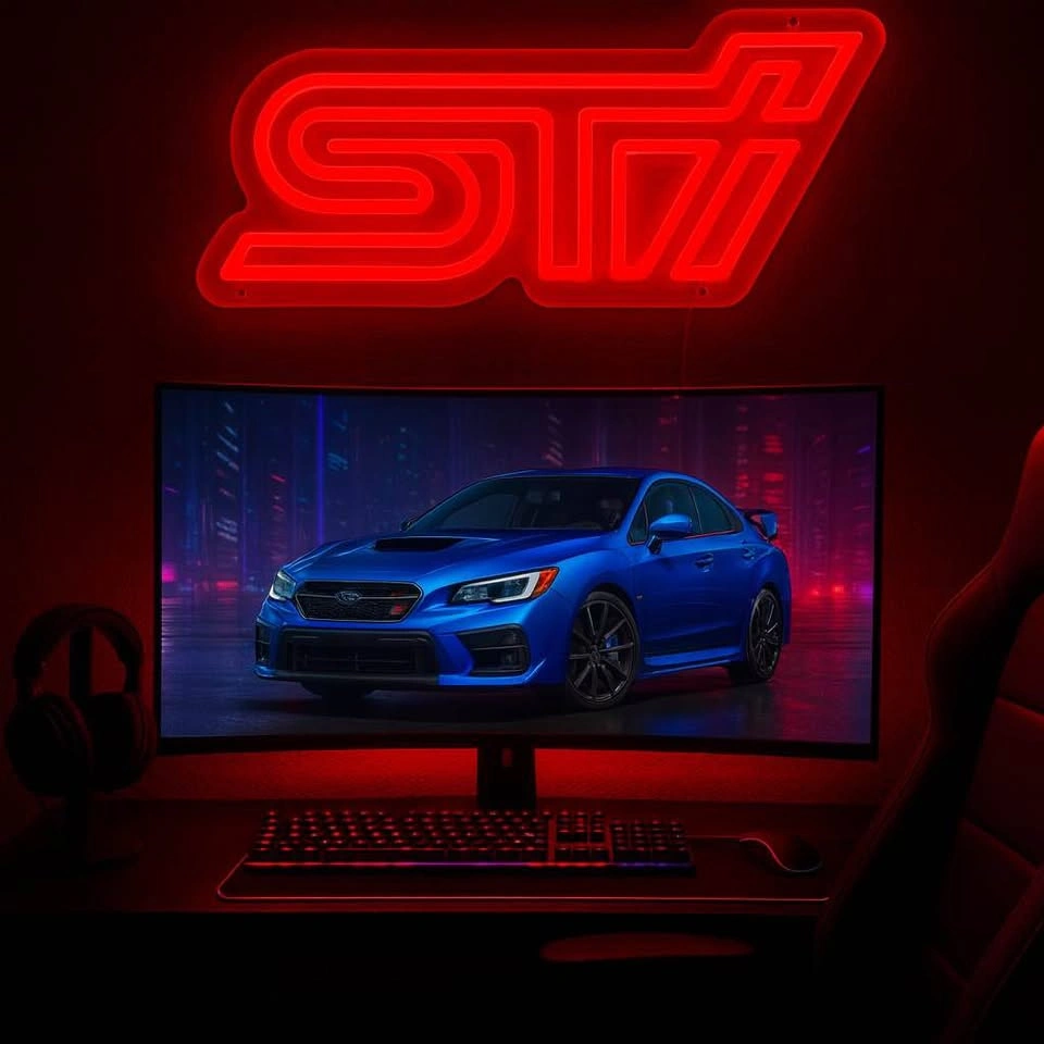 Subaru STI Neon Light - photo 3