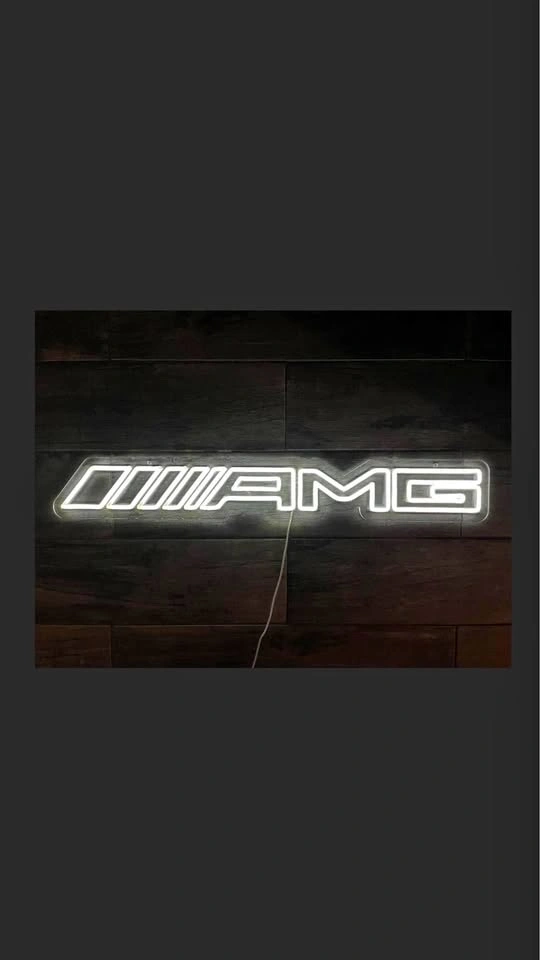 The Mercedes Benz AMG Neon Light