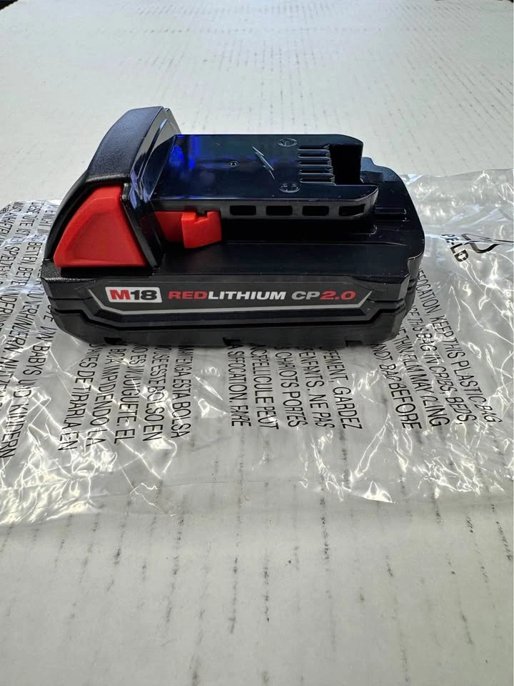 Milwaukee M18 18-Volt 2.0 Ah Lithium-Ion Compact Battery