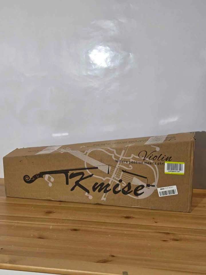 Kmise 4/4 Acoustic Violin Full Size Set, New - photo 3