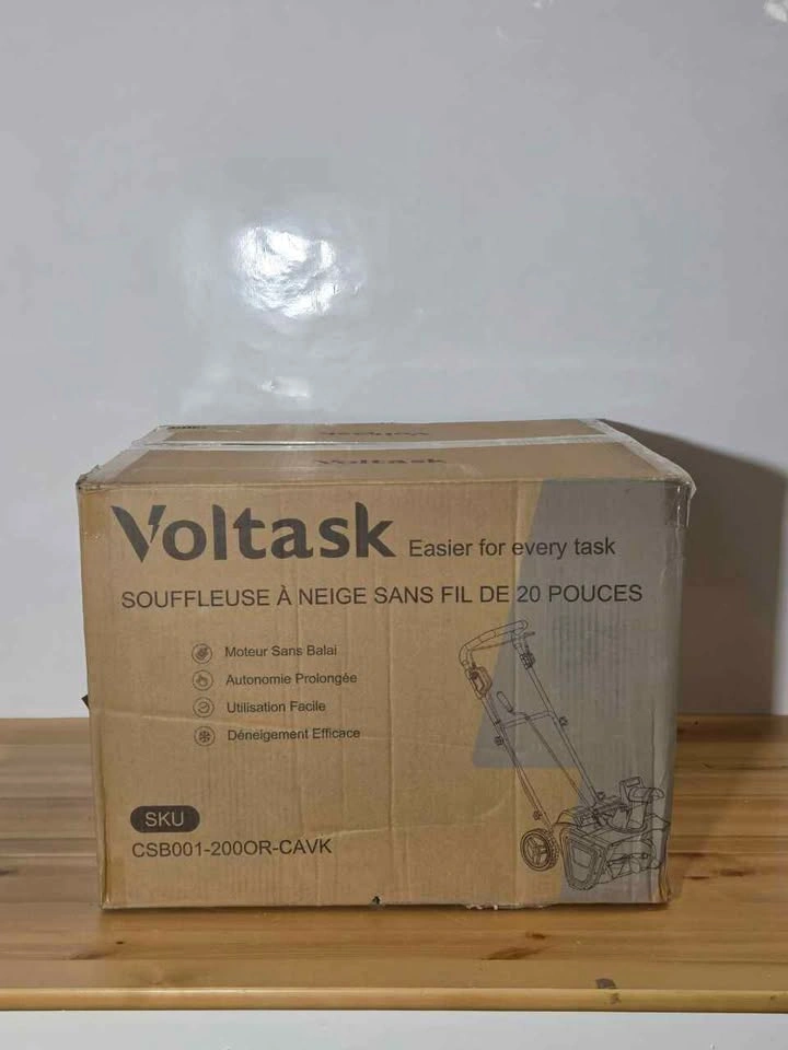 Voltask 48V Cordless Snow Blower 20-Inch Brushless - photo 3