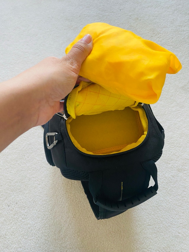 Camera Bag - Black & Yellow
