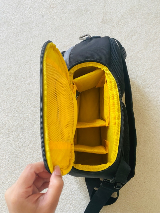 Camera Bag - Black & Yellow - photo 2