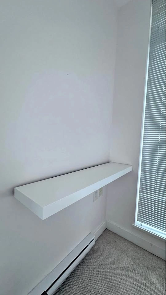 IKEA LACK white floating shelf