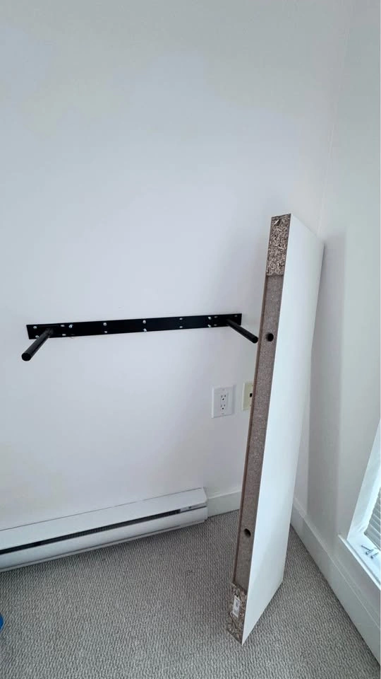 IKEA LACK white floating shelf - photo 2