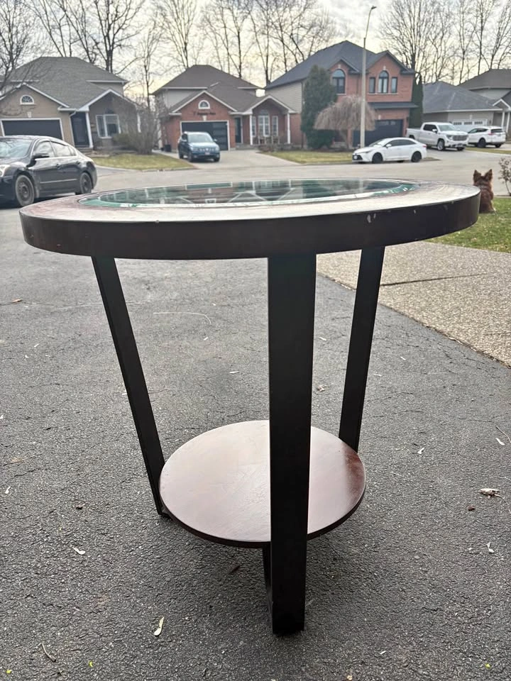 Wooden End Table