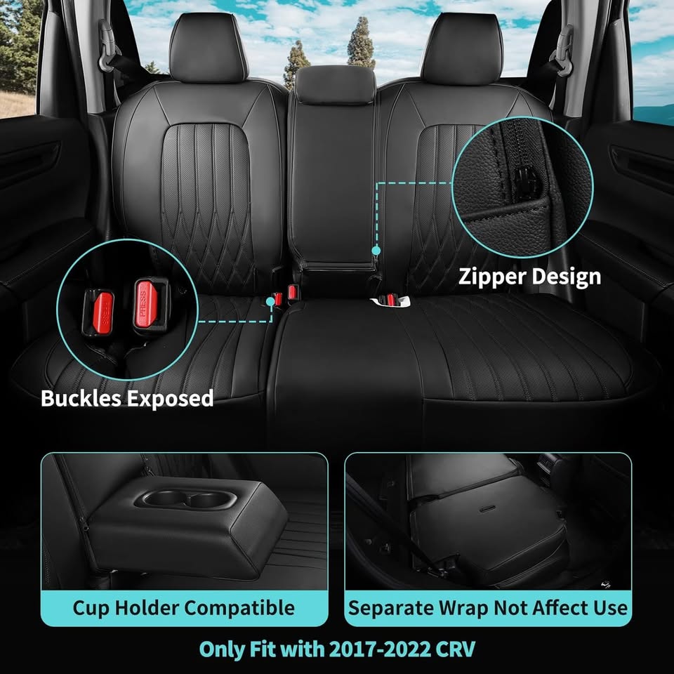 Car seat covers Honda CRV 2017-2022 - NEW - photo 3