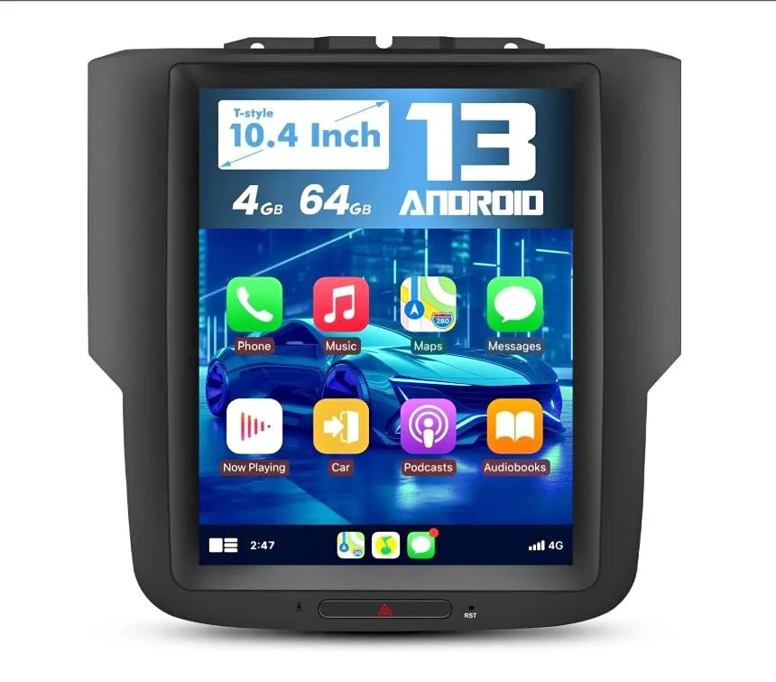 Apple Carplay for Dodge Ram 2013-2018 Tesla style - Brand New thumbnail