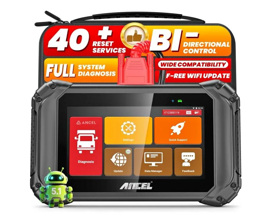 Ancel V5 HD Pro Truck/Diesel Scanner - Brand New thumbnail
