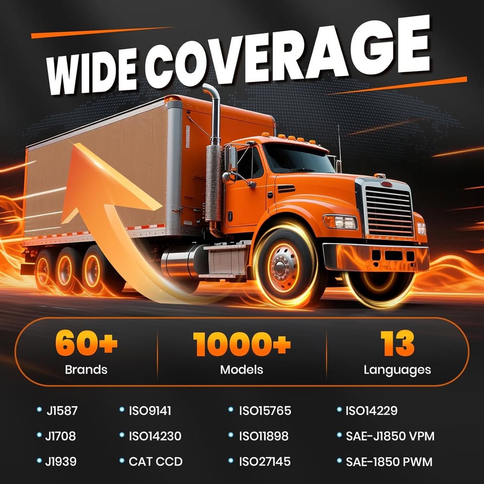Ancel V5 HD Pro Truck/Diesel Scanner - Brand New - photo 4
