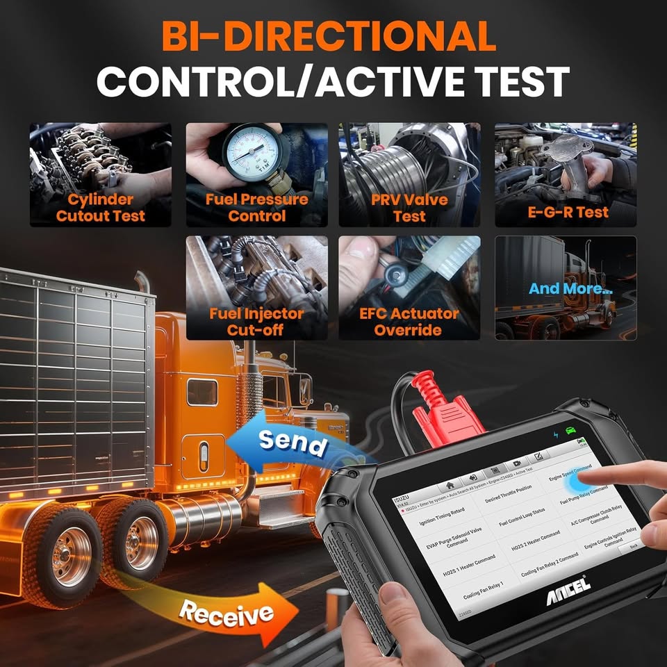Ancel V5 HD Pro Truck/Diesel Scanner - Brand New - photo 5