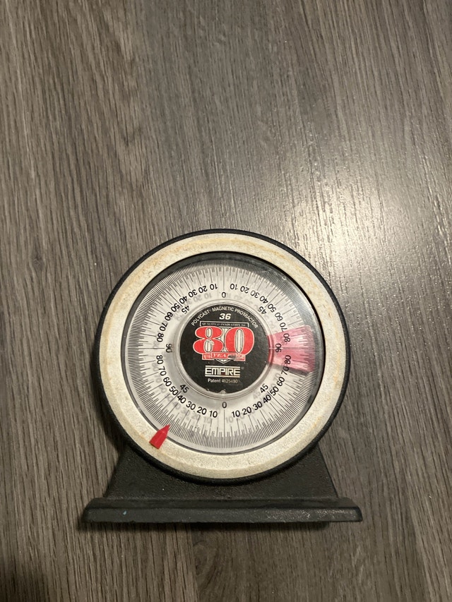 Empire Magnetic Protractor, Model 36