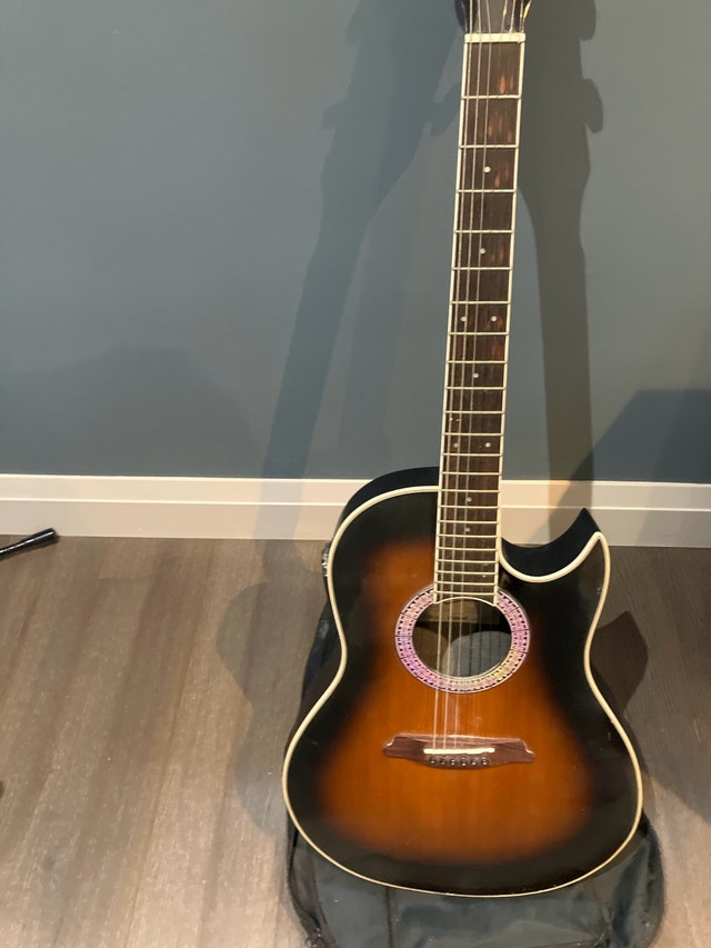 Aria Electrical Acoustic Guitar 1996 - photo 2