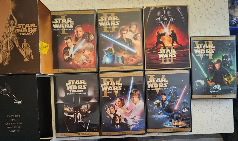 Star Wars Complete Saga 6 DVDs + Bonus Disc
