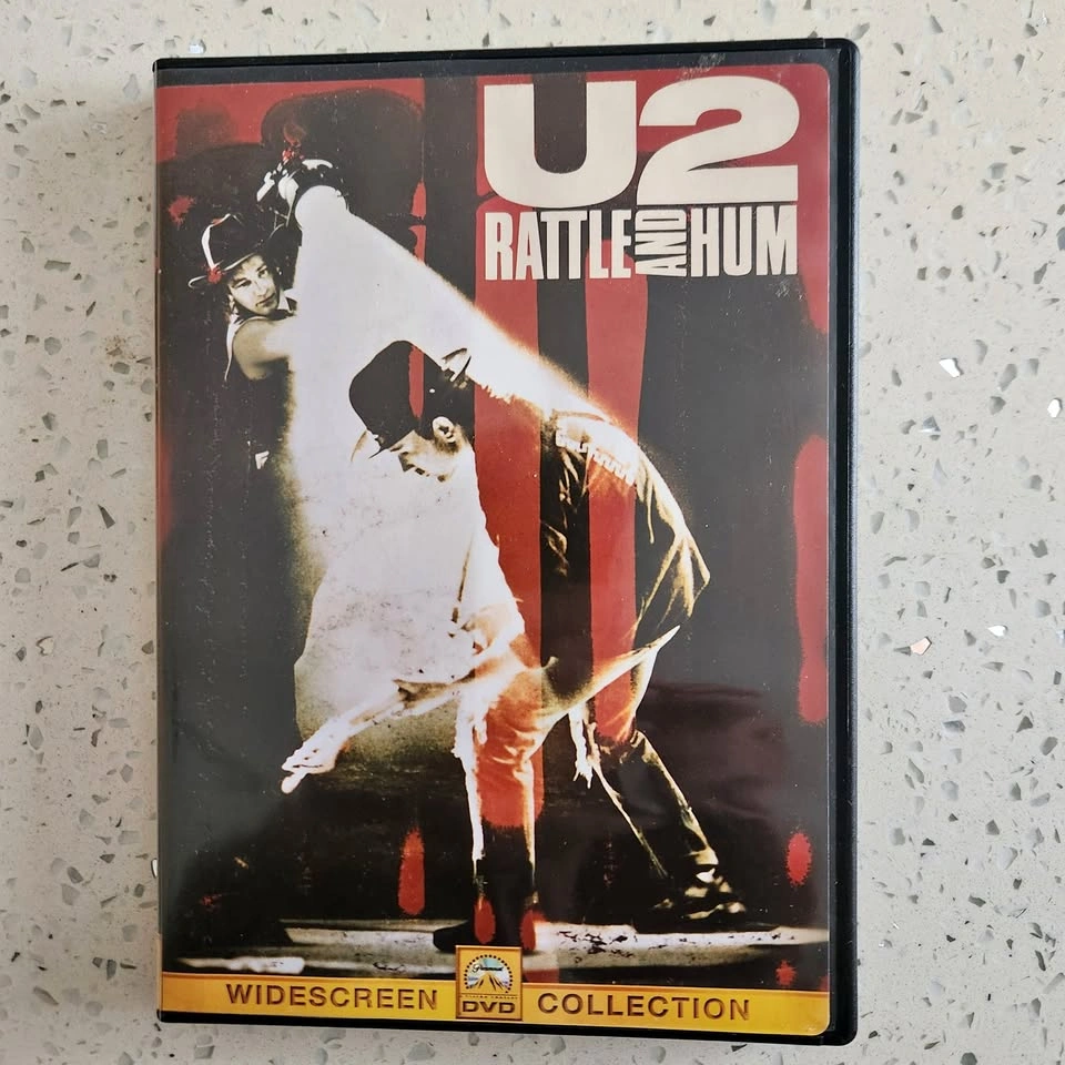 U2 Concert DVDs (x2): Rattle and Hum & Vertigo Live From Chicago
