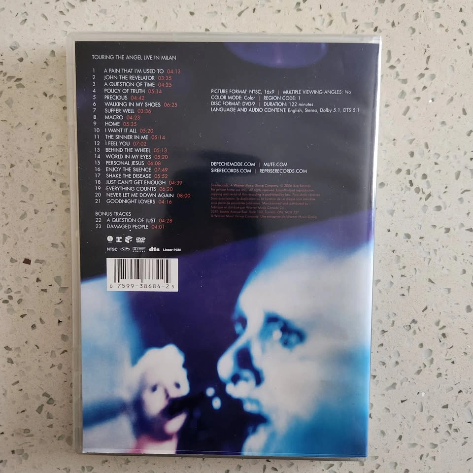 Depeche Mode - Touring the Angel: Live in Milan DVD - photo 2