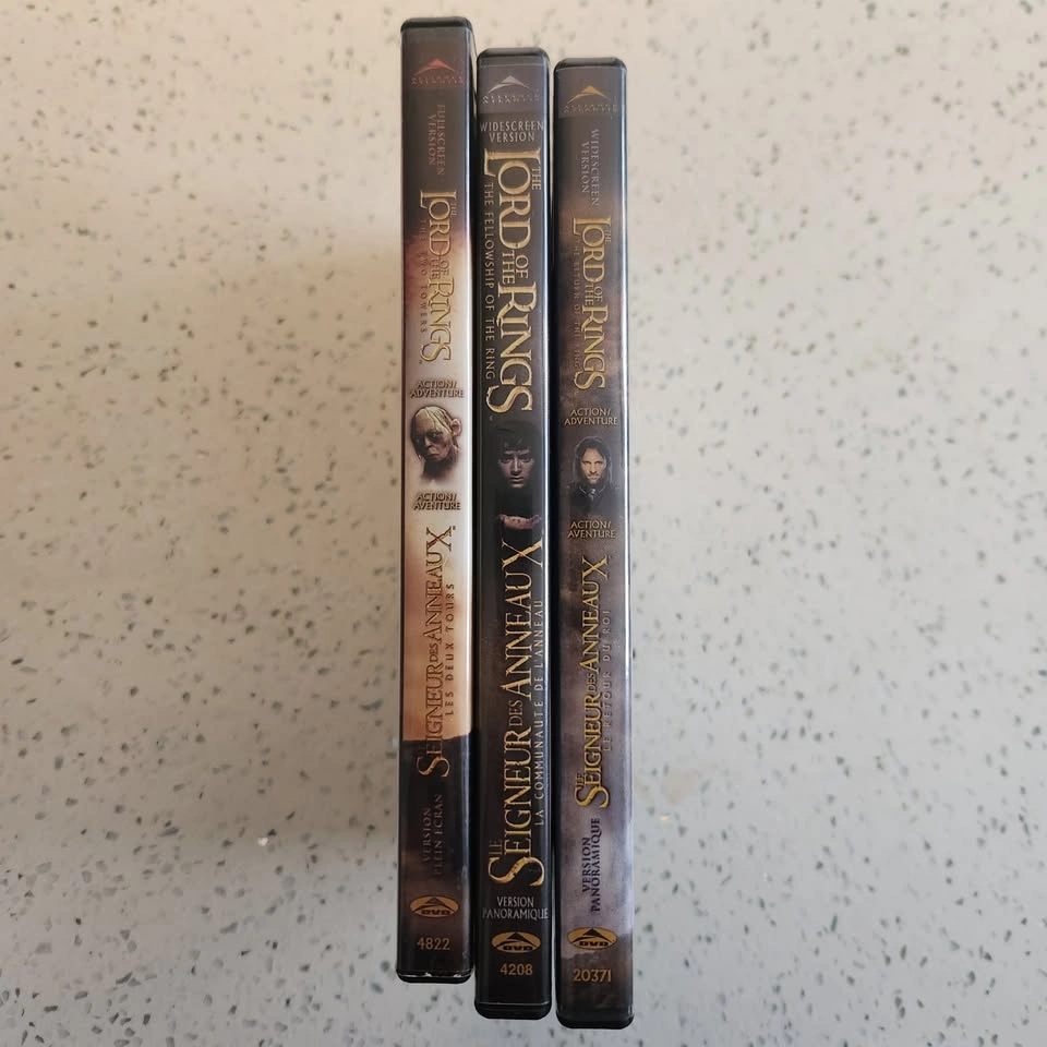 The Lord of the Rings Film Trilogy DVD Collection - photo 4