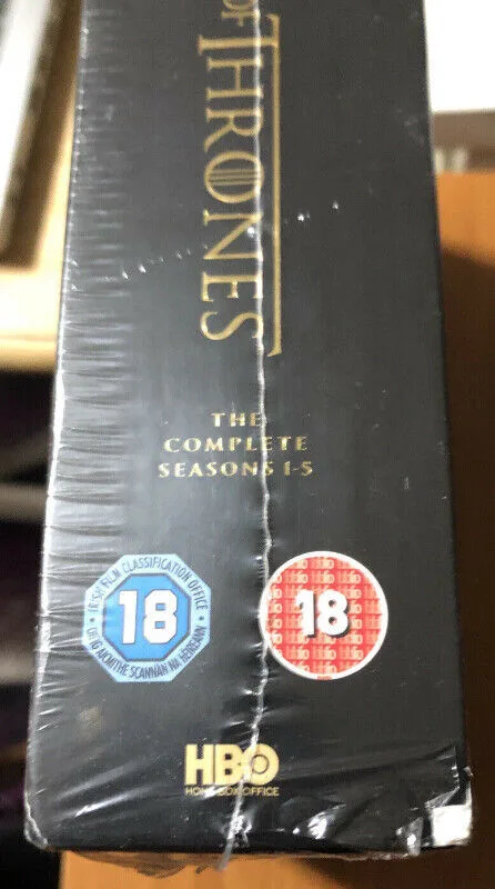 game of thrones the complete series 1-5, 23 bluray discs image indicator(2)