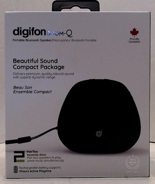 digifon Boom Q Bluetooth 5.0 Dual Pairing Mini Speaker