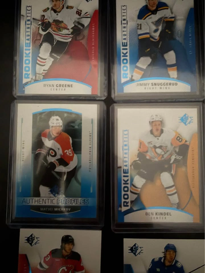 NHL Hockey Cards Lot - Rookies, Autographs, Hughes, Naslund, Sed - photo 5