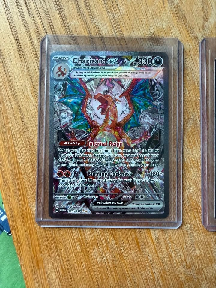 Pokemon Charizard ex Blastoise ex Card Set - photo 2
