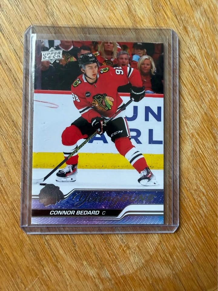 Connor Bedard Hockey Cards - Upper Deck Young Guns & 2023 Draft - photo 2
