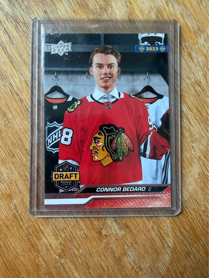 Connor Bedard Hockey Cards - Upper Deck Young Guns & 2023 Draft - photo 4