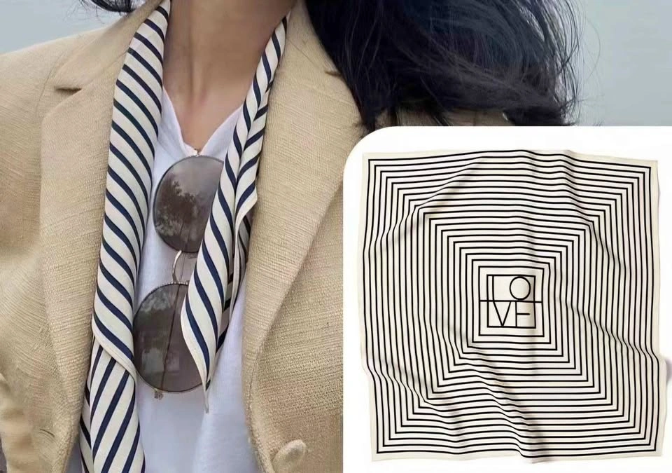 Brand NEW Square Satin Scarf 70x70cm