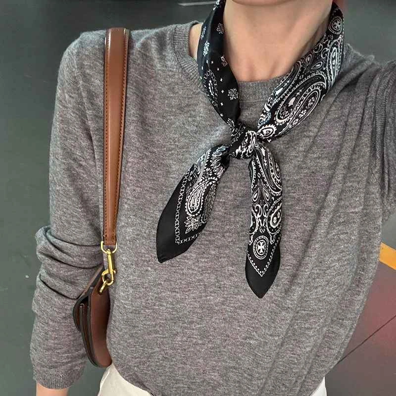 Brand NEW Square Satin Scarf 70x70cm - photo 2