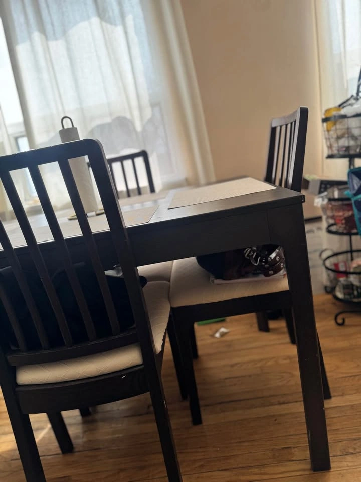 Dining set with 4 chairs - photo 2