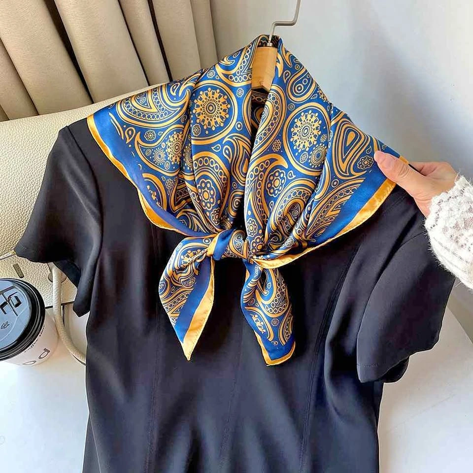 Brand NEW Square Satin Scarf 70x70cm for Spring/Summer