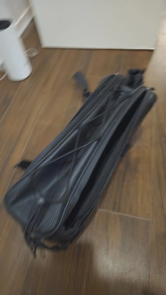 Black Water-Resistant Bike Trunk Bag - photo 2